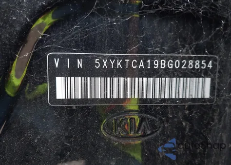 2011 Kia Sorento Lx z USA, uszkodzony, nr VIN 5XYKTCA19BG028854